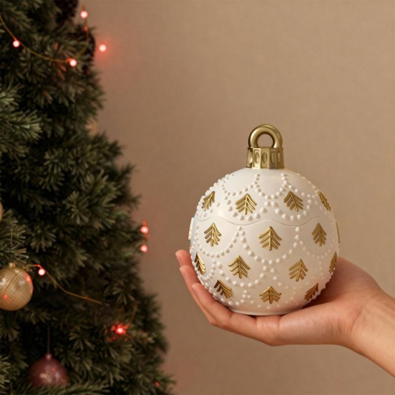 Soap Making Jug - Y1UD Christmas Ball Silicone Cup Molds