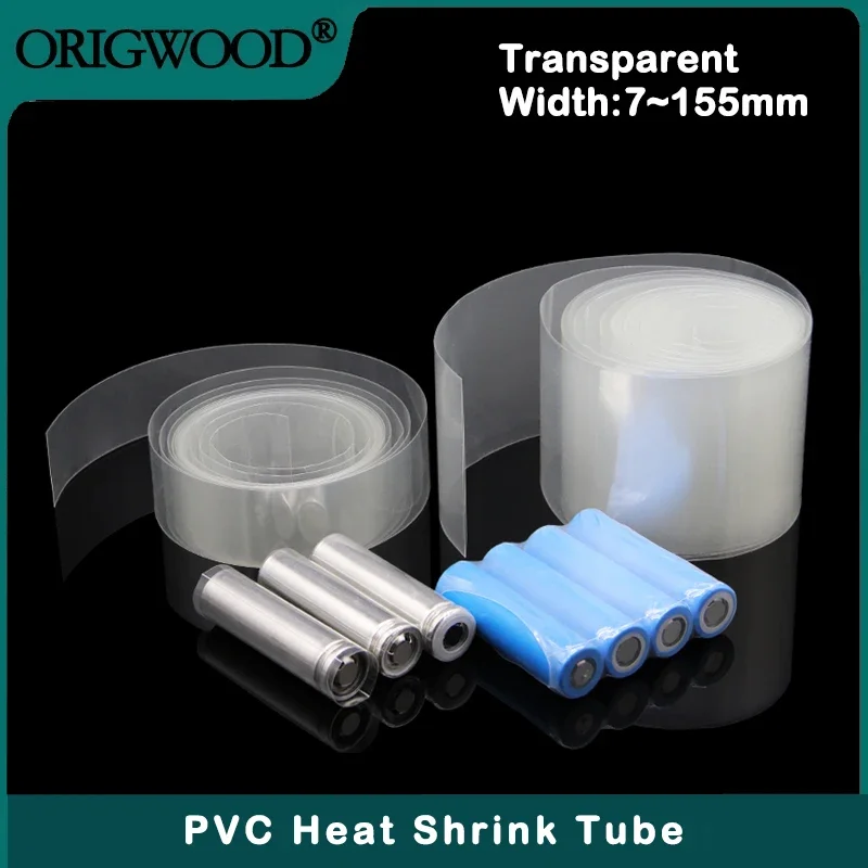 Shrink Wrap Pvc - 7~ 155mm Transparent PVC Heat Shrink
