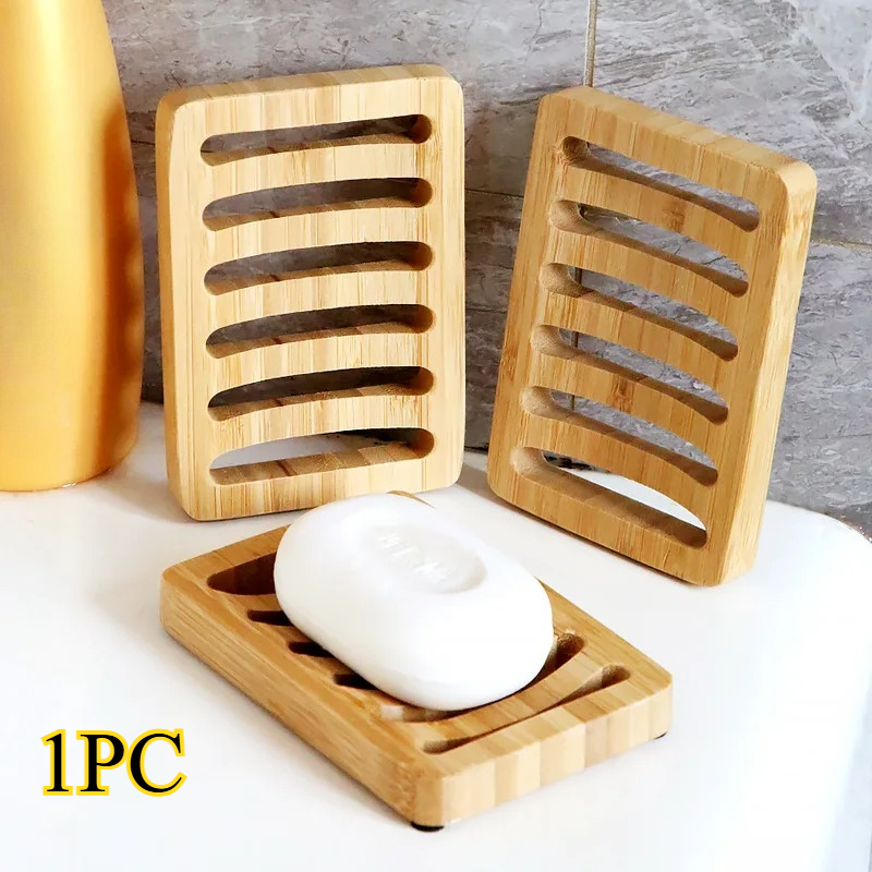 Soap Making Workshop - Bamboo Case Tray Wooden Prevent Mildew
