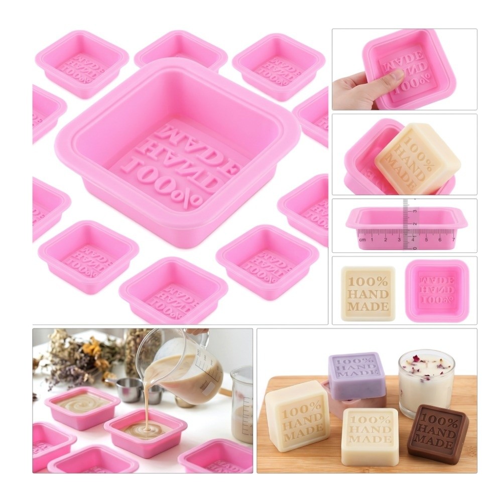 Soap Making Cold Process - 25PCS Silicone Silicone Soap Mold Non