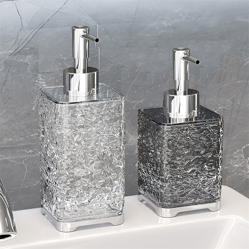 Soap Making Jug - Acrylic Soap Dispenser Bottles Refillable Press