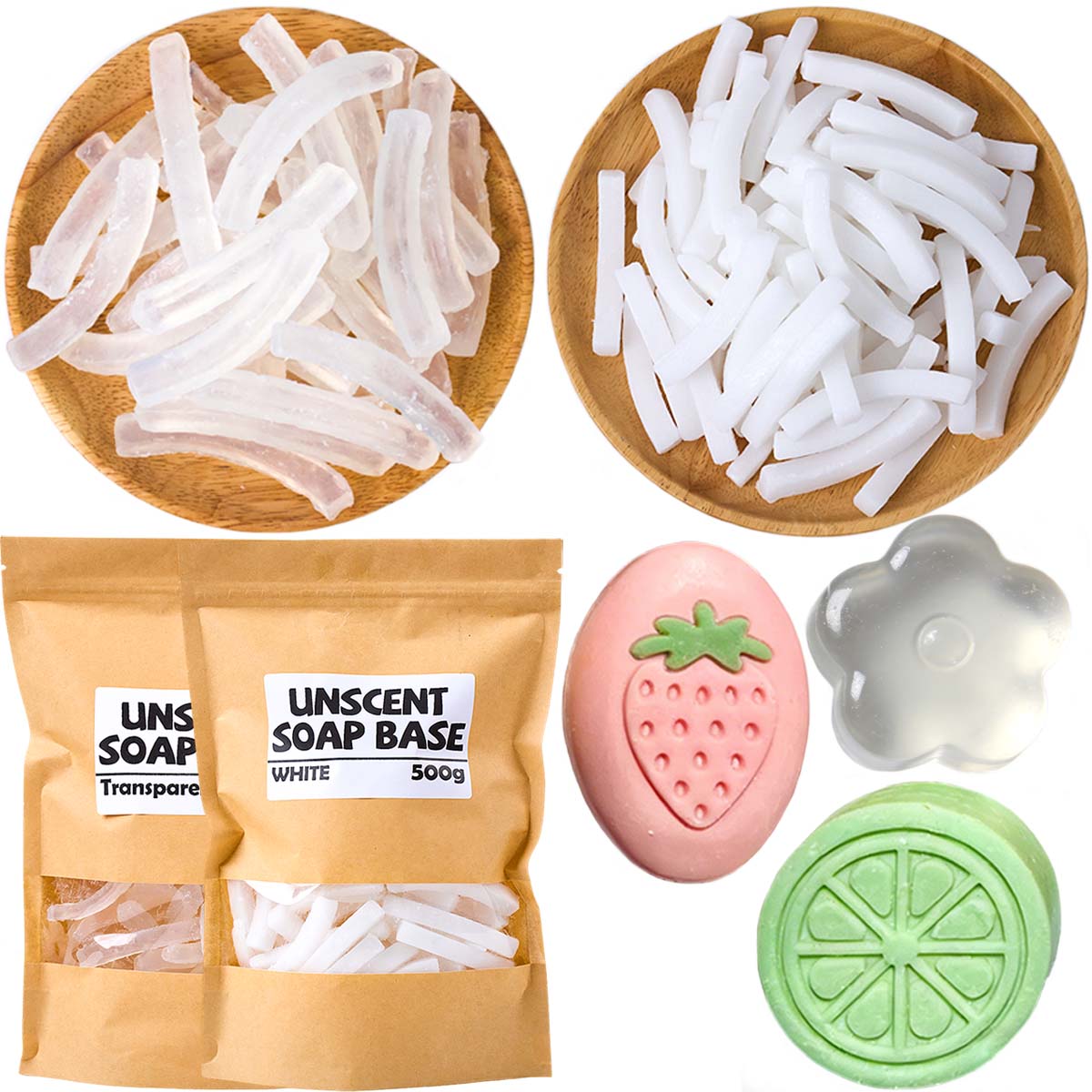 Soap Making Base - 500g Glycerin Soap Base DIY Handmade
