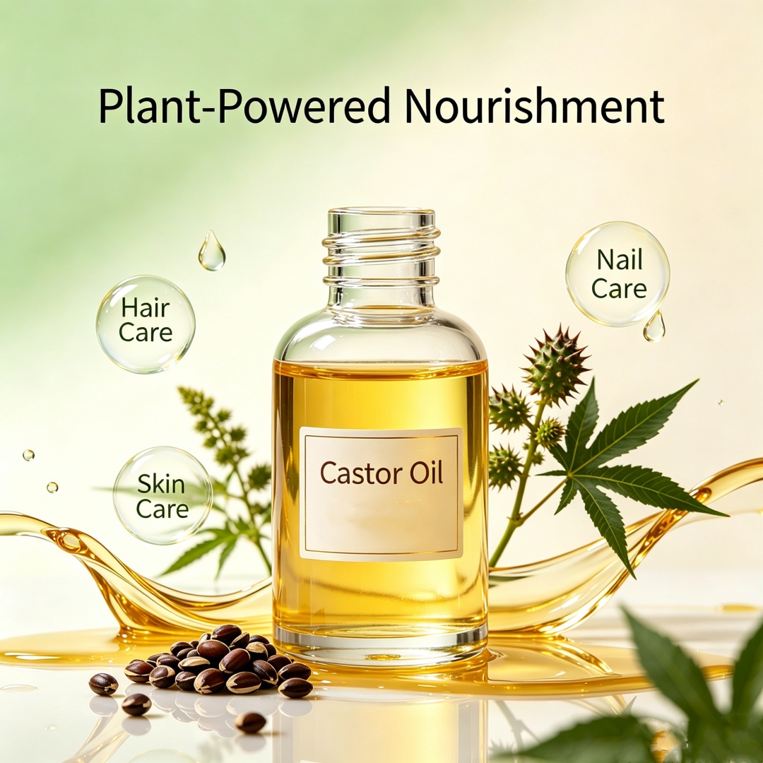 Soap Making Raw Material - 100ml/20ml Pure Castor Seed Essential Oil
