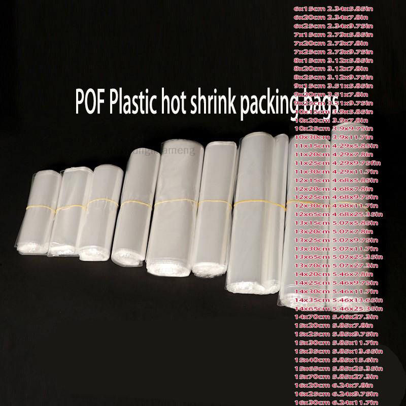 Shrink Wrap Pvc - 100Pcs/Lot 82 Sizes POF Heat Shrink