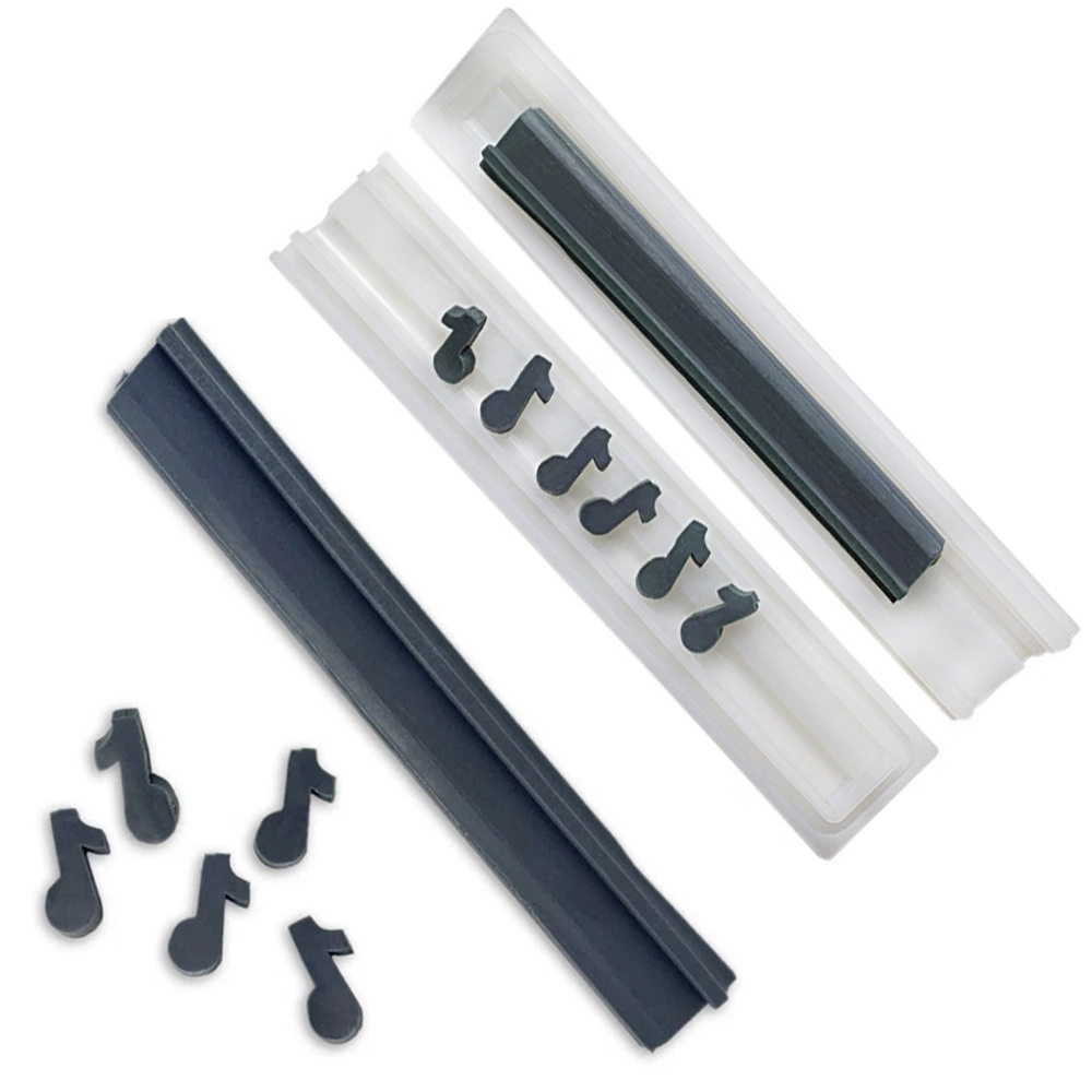 Guitar Violin Tube Soap Mold M - Soap Making Cold Process recension och pris