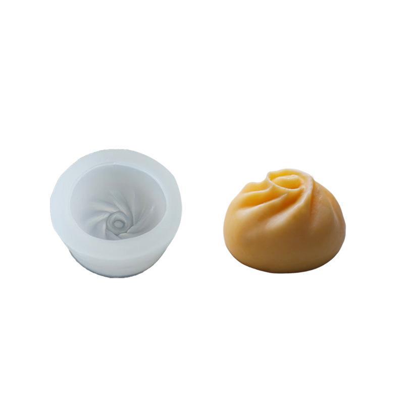 3D Cute Dumpling Baozi Silicon - Soap Making Gifts recension och pris
