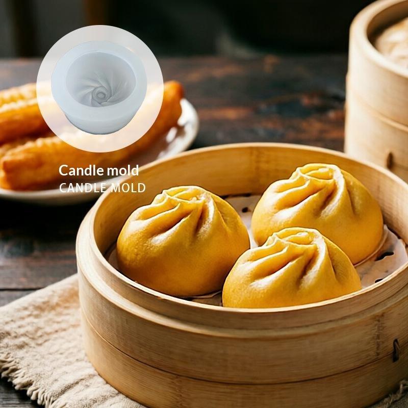 3D Cute Dumpling Baozi Silicon - Soap Making Gifts recension och pris