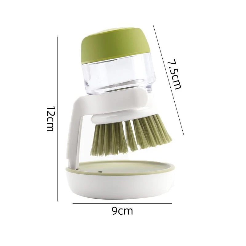 Soap Dispenser Palm Dish Brush - Soap Making Base recension och pris