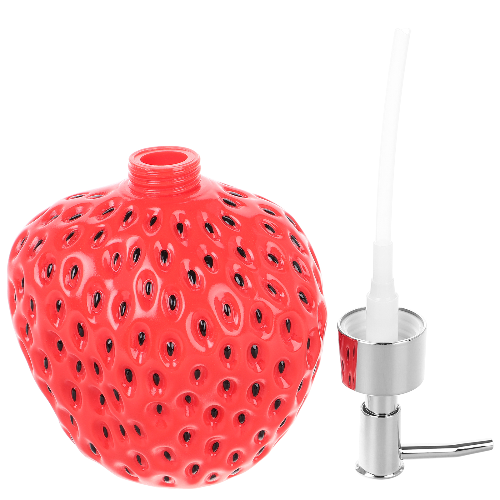 Strawberry Shaped Soap Dispens - Soap Making Jug recension och pris