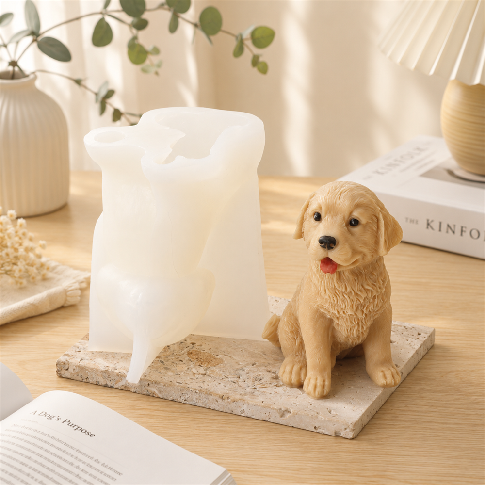Golden Retriever Silicone Cand - Soap Making Gifts recension och pris