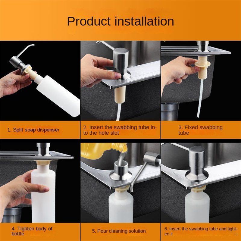Stainless Steel Sink Soap Disp - Soap Making Machine At Home recension och pris