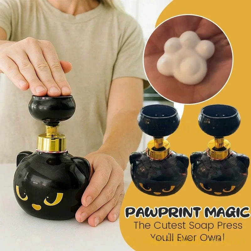 Cute Cat Paw Foam Soap Dispens - Soap Making Jug recension och pris