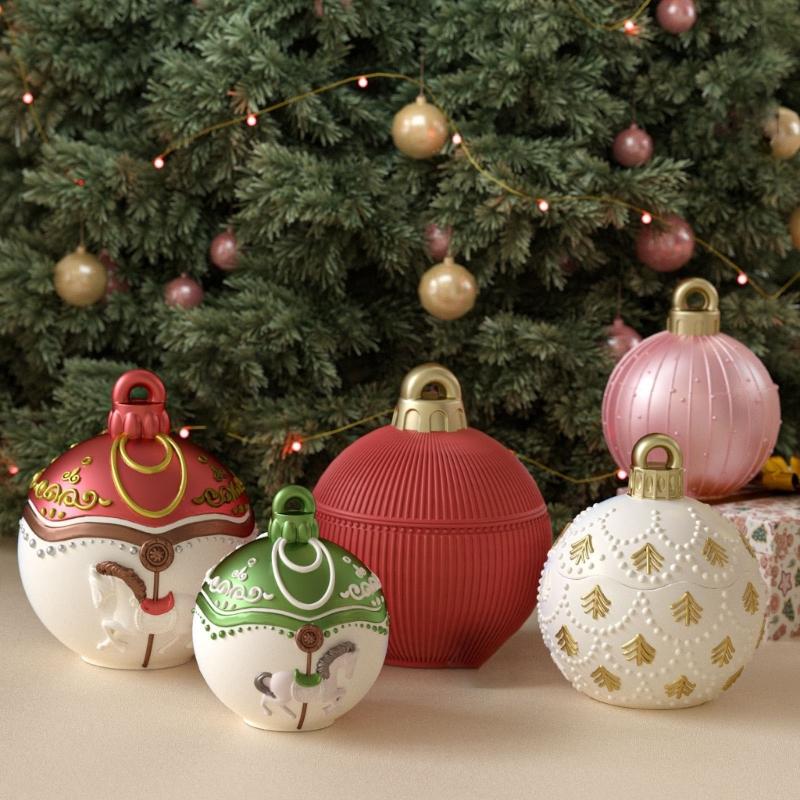 Y1UD Christmas Ball Silicone C - Soap Making Jug recension och pris