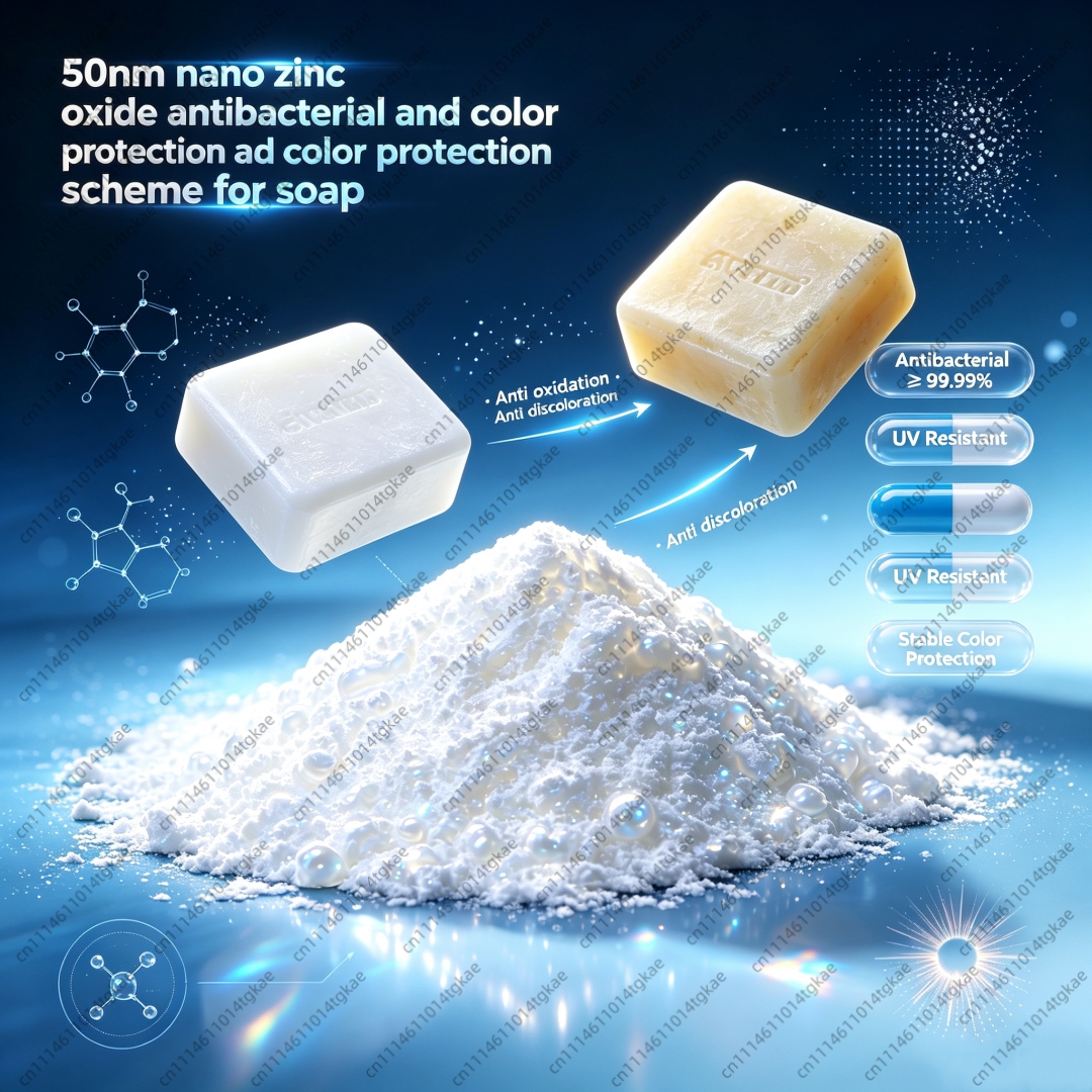 50nm Nano Zinc Oxide Cosmetic  - Soap Making Raw Material recension och pris