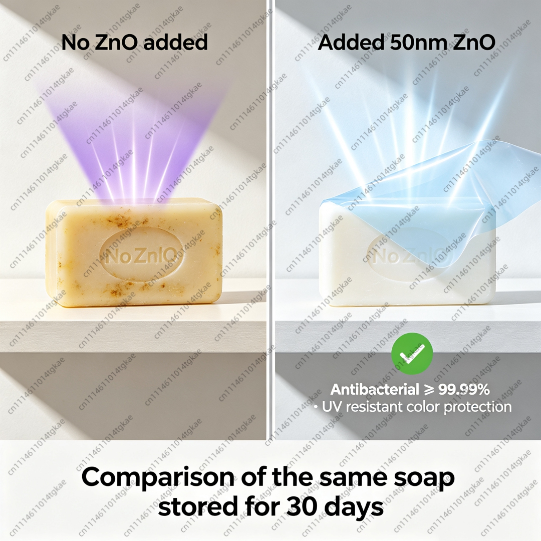 50nm Nano Zinc Oxide Cosmetic  - Soap Making Raw Material recension och pris