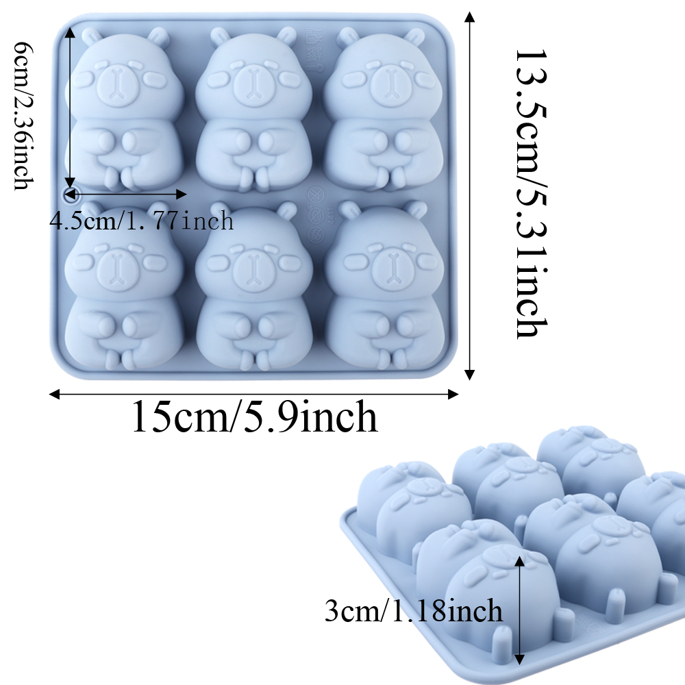 1 Silicone Cake Mold in the Sh - Soap Making Workshop recension och pris