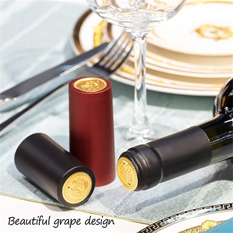 PVC Heat Shrink Capsules Wine  - Shrink Wrap Pvc recension och pris