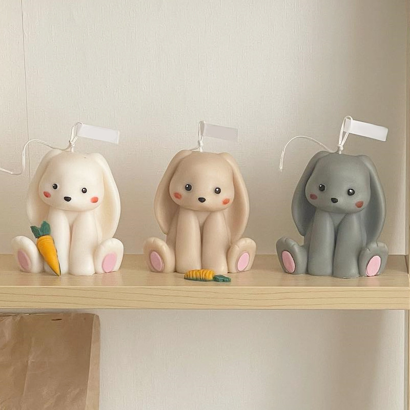 Sitting Rabbit Silicone Candle - Soap Making Gifts recension och pris