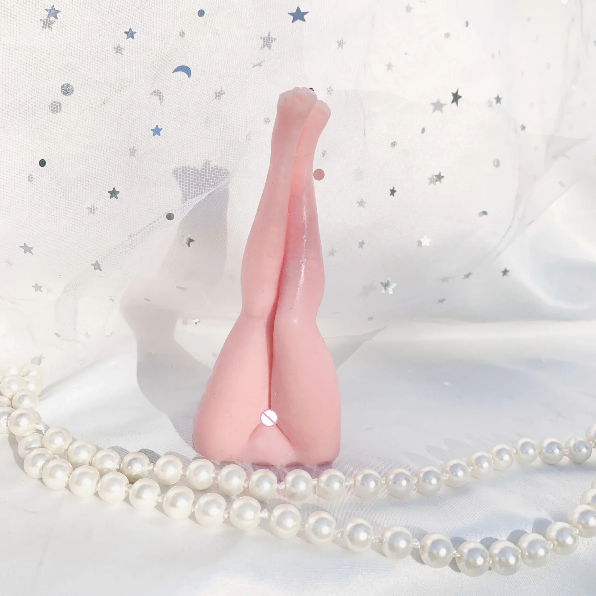 DIY Woman 3D Sexy Legs Candle  - Soap Making Gifts recension och pris