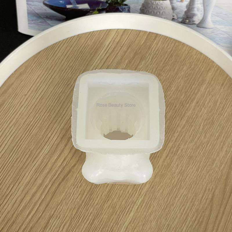 3D Roman Column Candle Silicon - Soap Making Gifts recension och pris