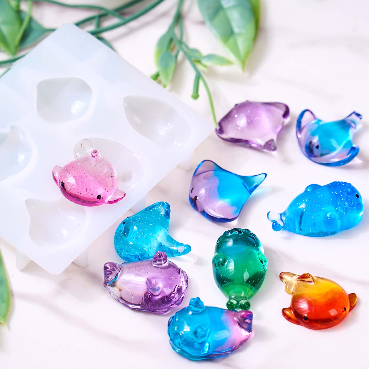 3D Healing Kawaii Manta Ray Wh - Soap Making Workshop recension och pris