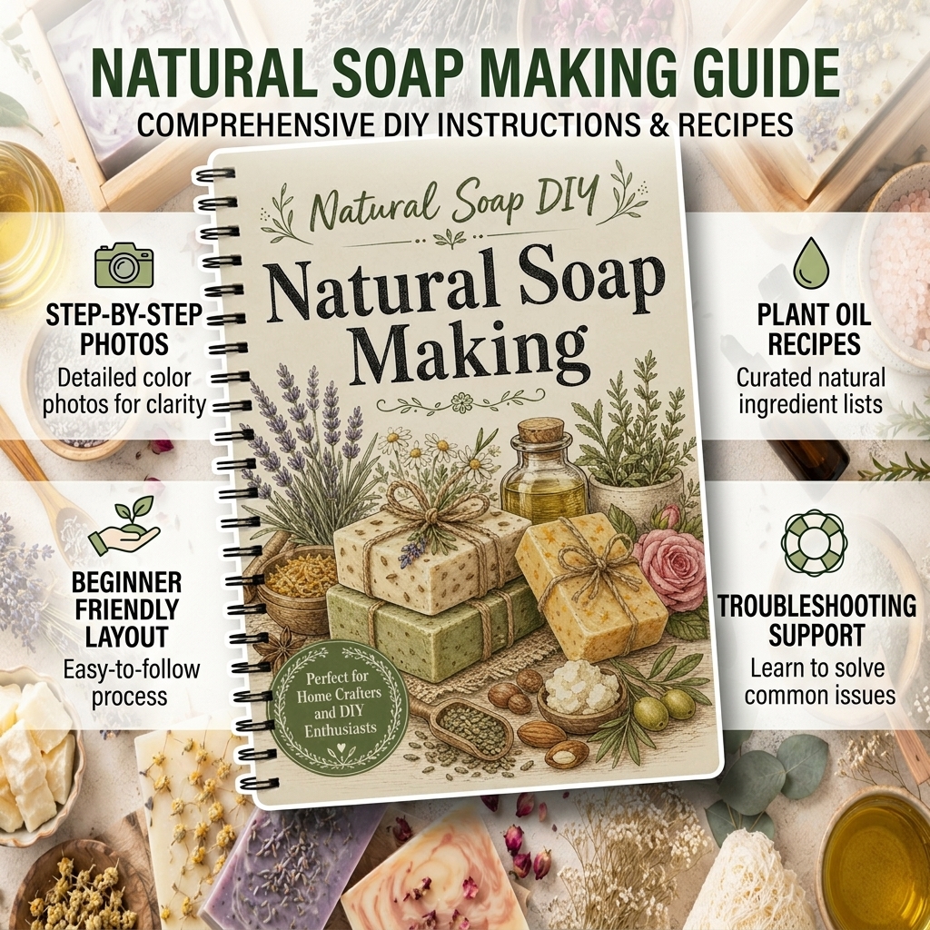 Natural Soap Making Guide-Book - Soap Making Recipes Free recension och pris
