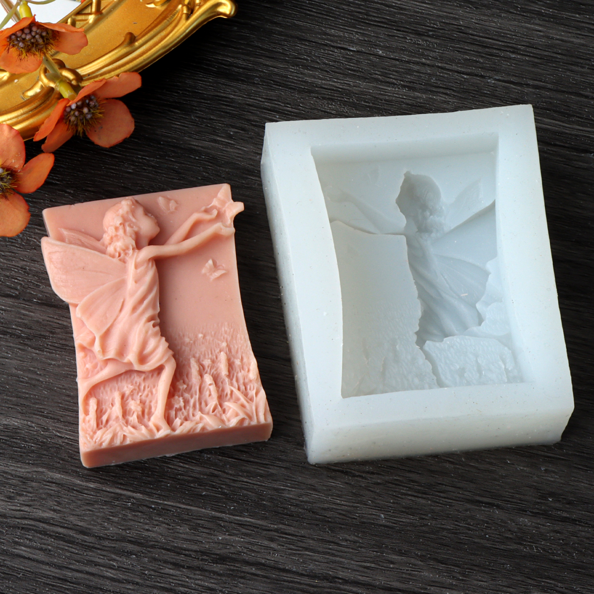 Flower Fairy Silicone Soap Mol - Soap Making Gifts recension och pris