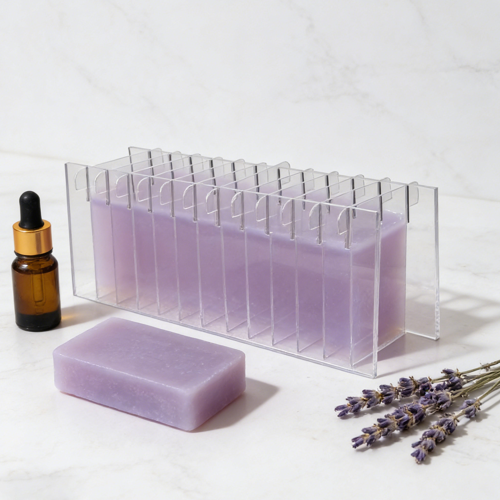 Acrylic Soap Divider Board for - Soap Making Cold Process recension och pris