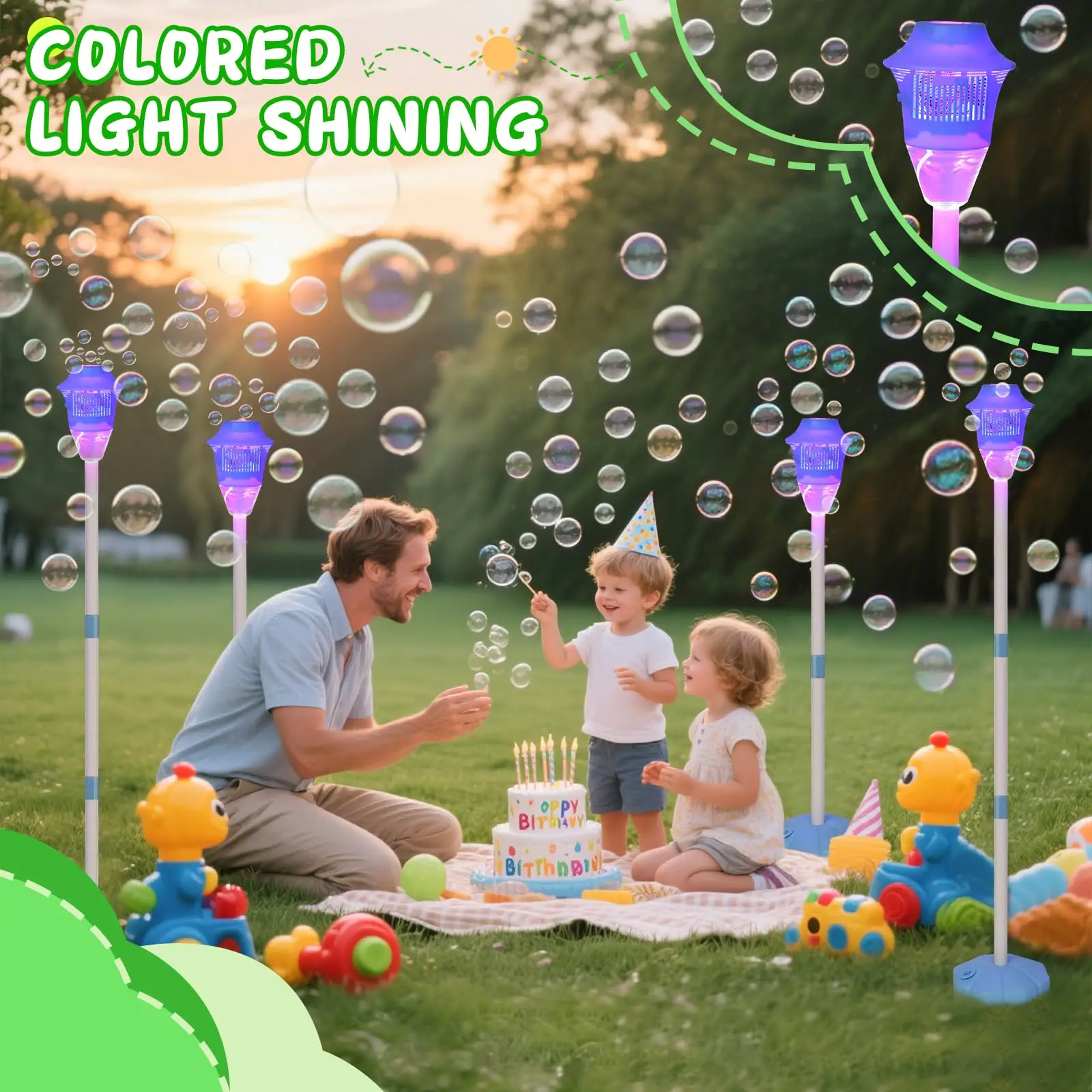 Stand Bubble Machine with Ligh - Soap Making Cold Process recension och pris