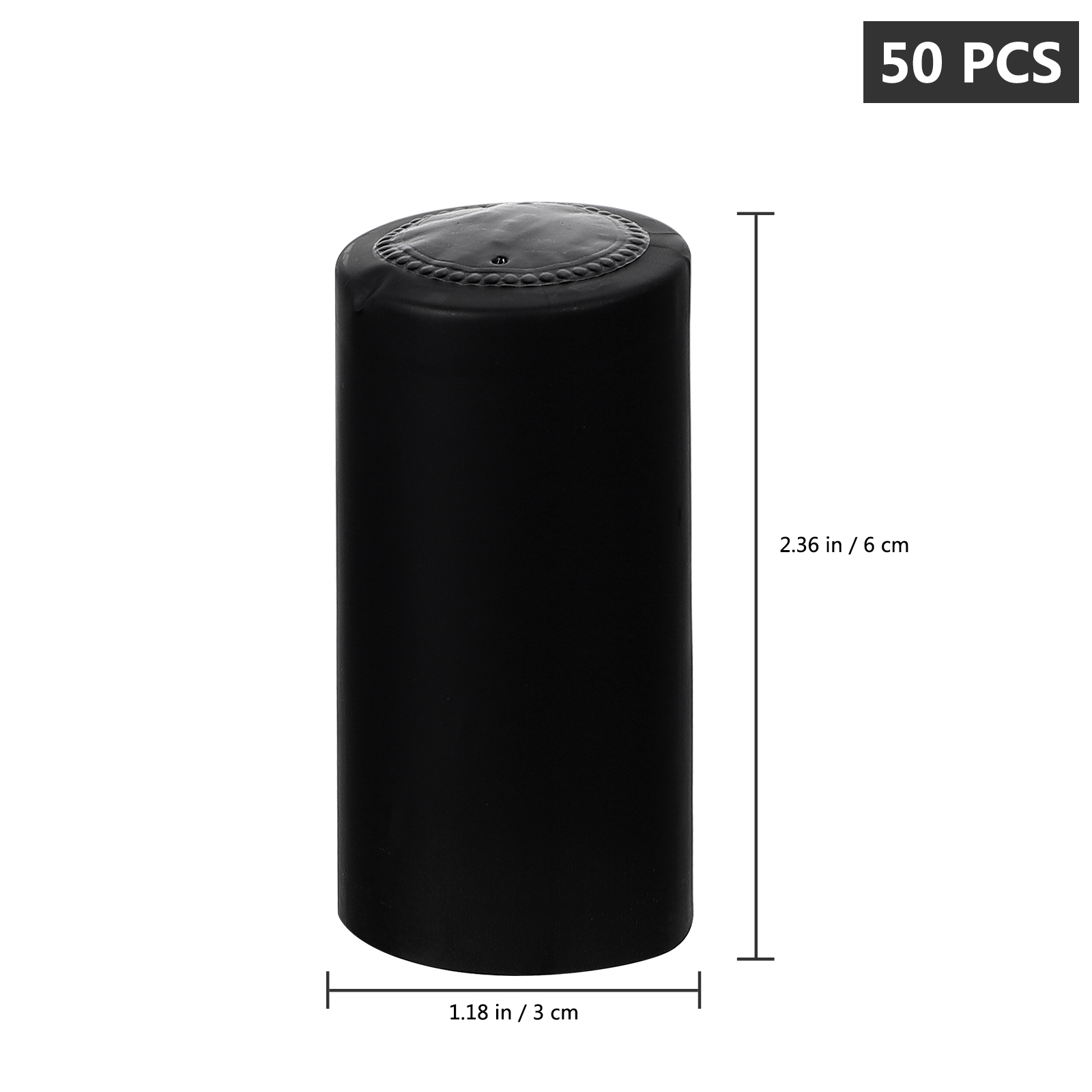 50Pcs Bottle Heat Shrink Capsu - Shrink Wrap Pvc recension och pris