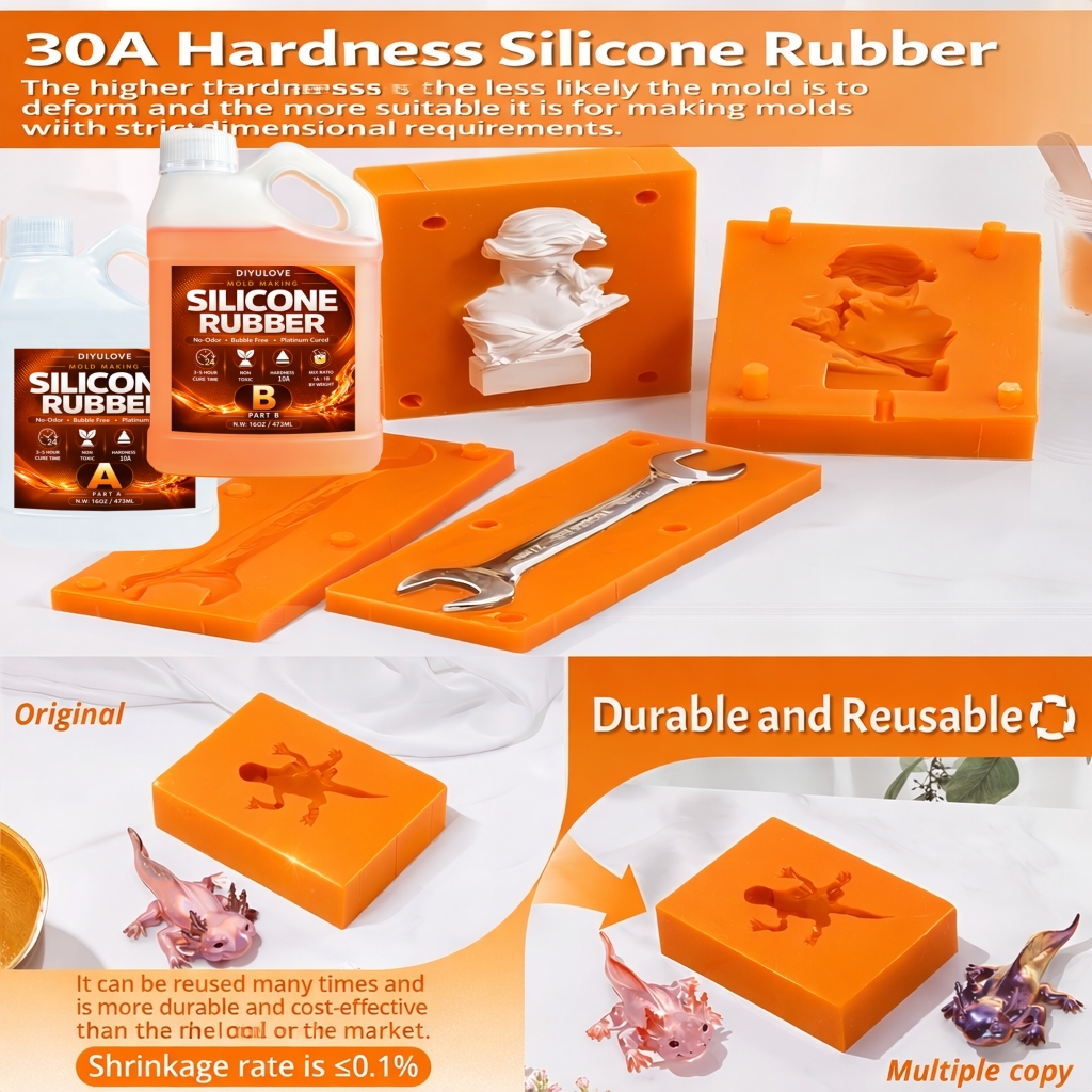 Liquid Silicone Rubber Kit,Hig - Soap Making Workshop recension och pris