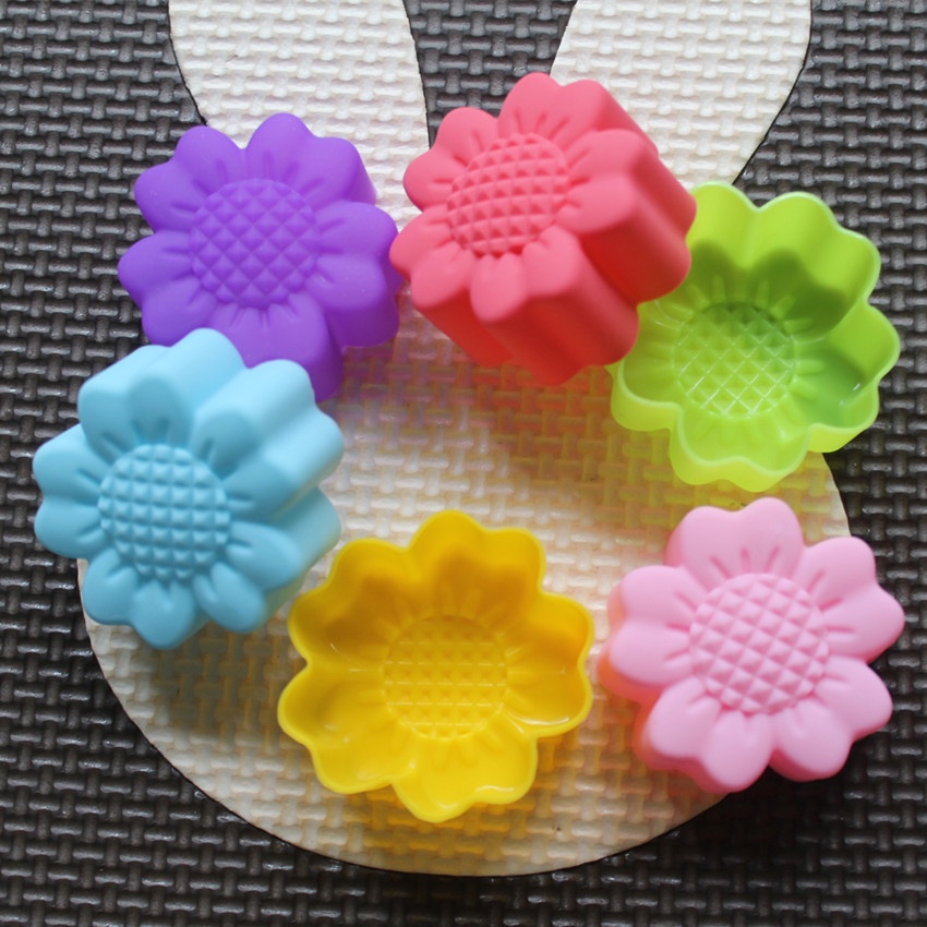 6 Pcs Set Non-Stick Flower Des - Soap Making Workshop recension och pris