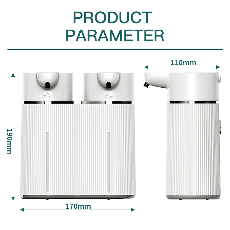 Double-Head Touchless Foam/Gel - Soap Making Machine At Home recension och pris