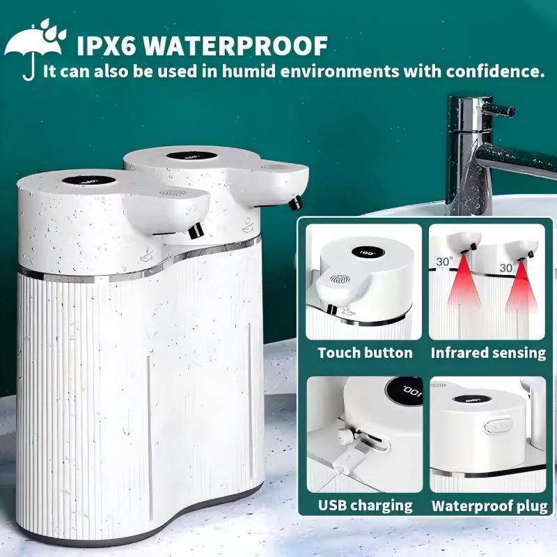 Double-Head Touchless Foam/Gel - Soap Making Machine At Home recension och pris