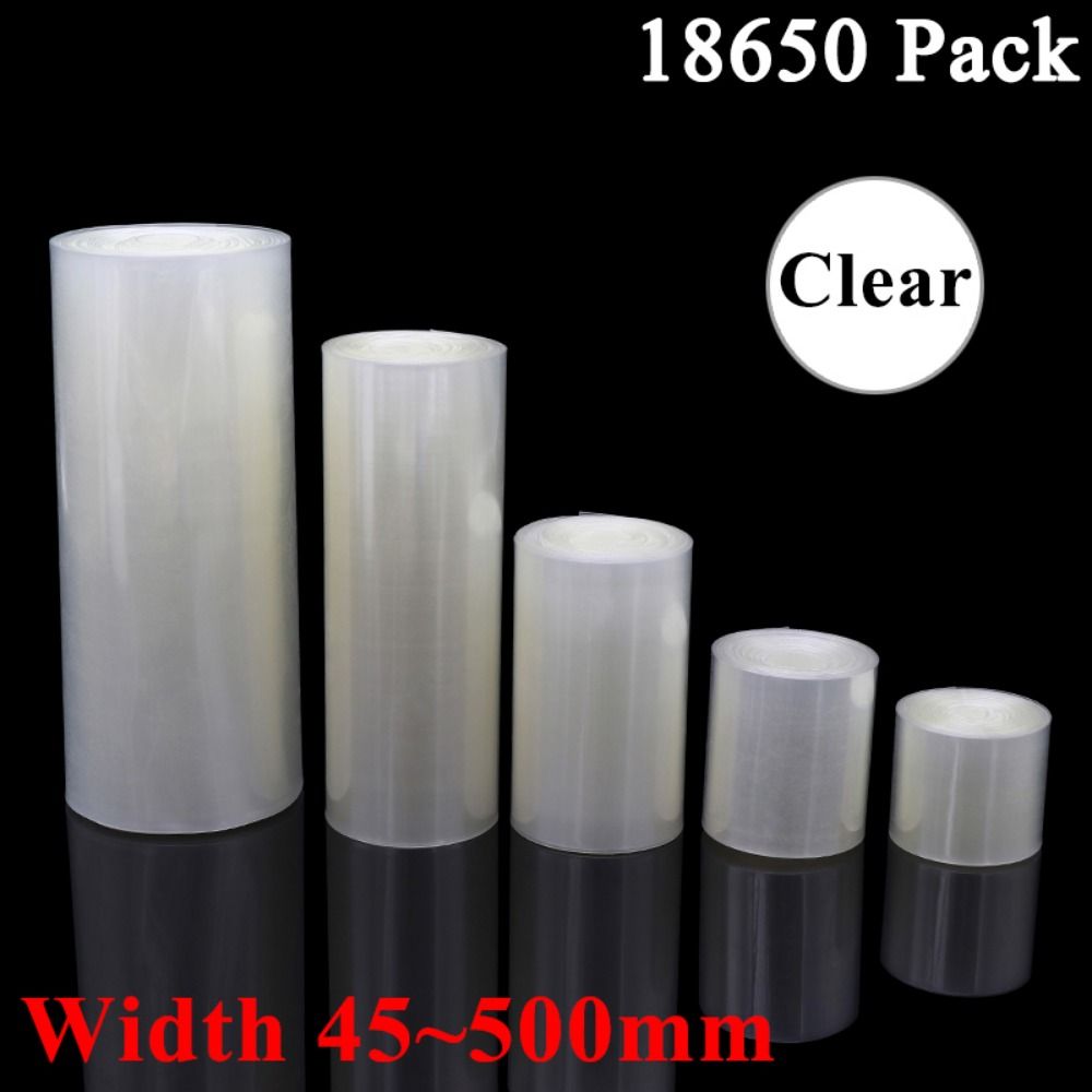 PVC Clear Heat Shrink Tube Pac - Shrink Wrap Pvc recension och pris