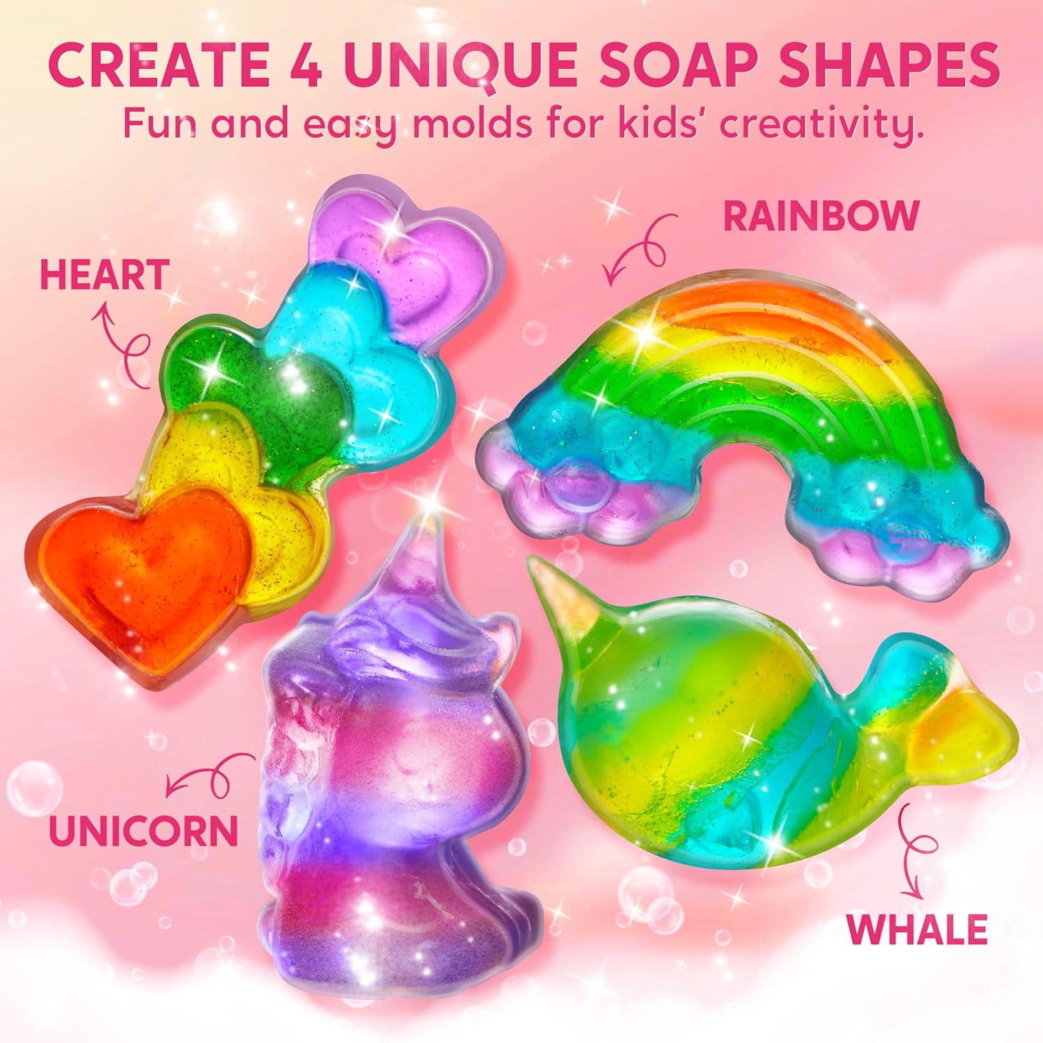 JOYFY Unicorn Soap Making Kit  - Soap Making Gifts recension och pris