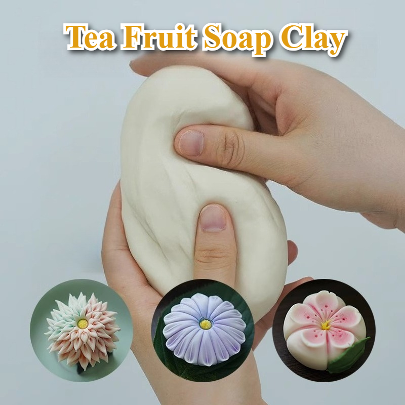 100g Tea Fruit Clay Soap Clay  - Soap Making Raw Material recension och pris