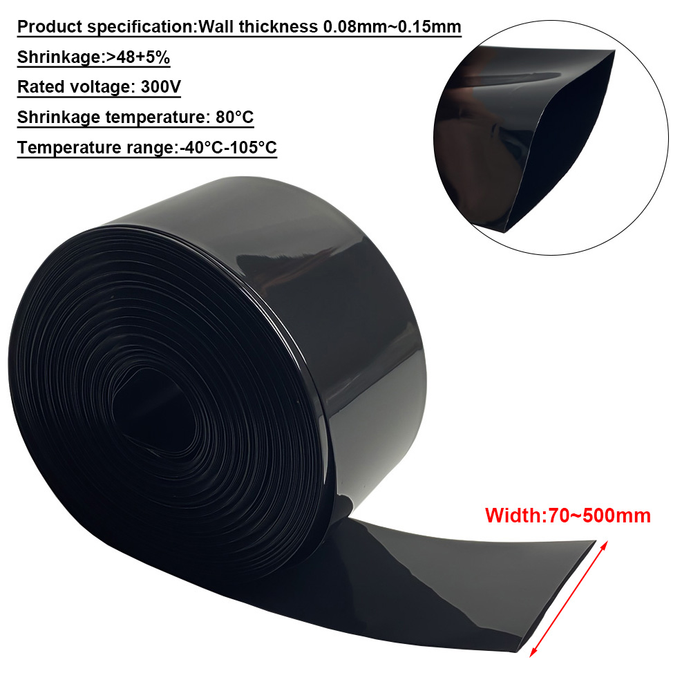 1meter 18650 Lipo Battery PVC  - Shrink Wrap Pvc recension och pris
