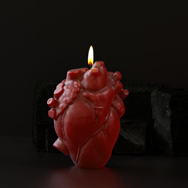 DIY Heart Shaped Candle Silico - Soap Making Gifts recension och pris