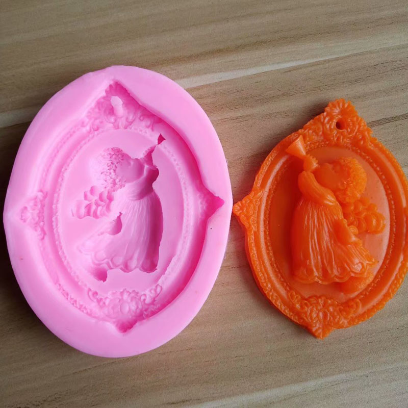 3D Angel Kids Shaped Silicone  - Soap Making Gifts recension och pris