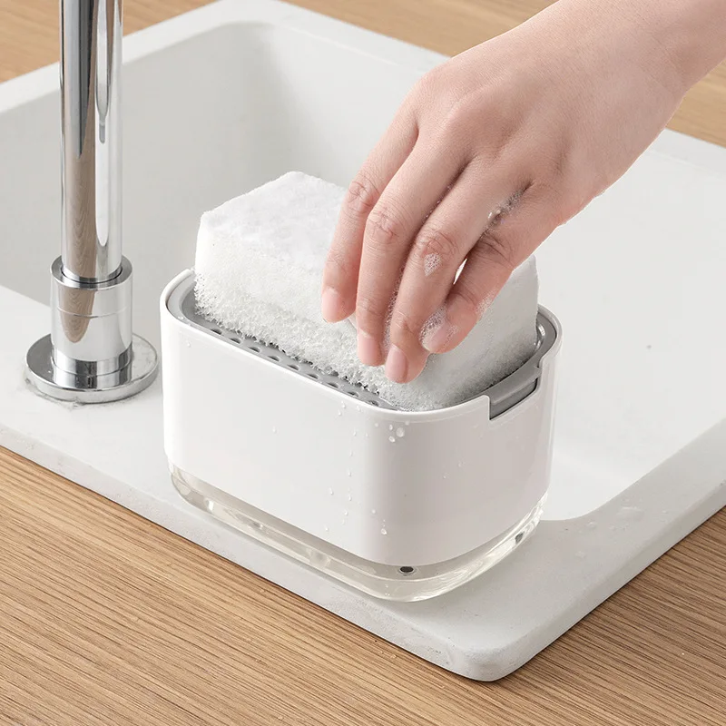 Soap Dispenser With Sponge Hol - Soap Making Machine At Home recension och pris