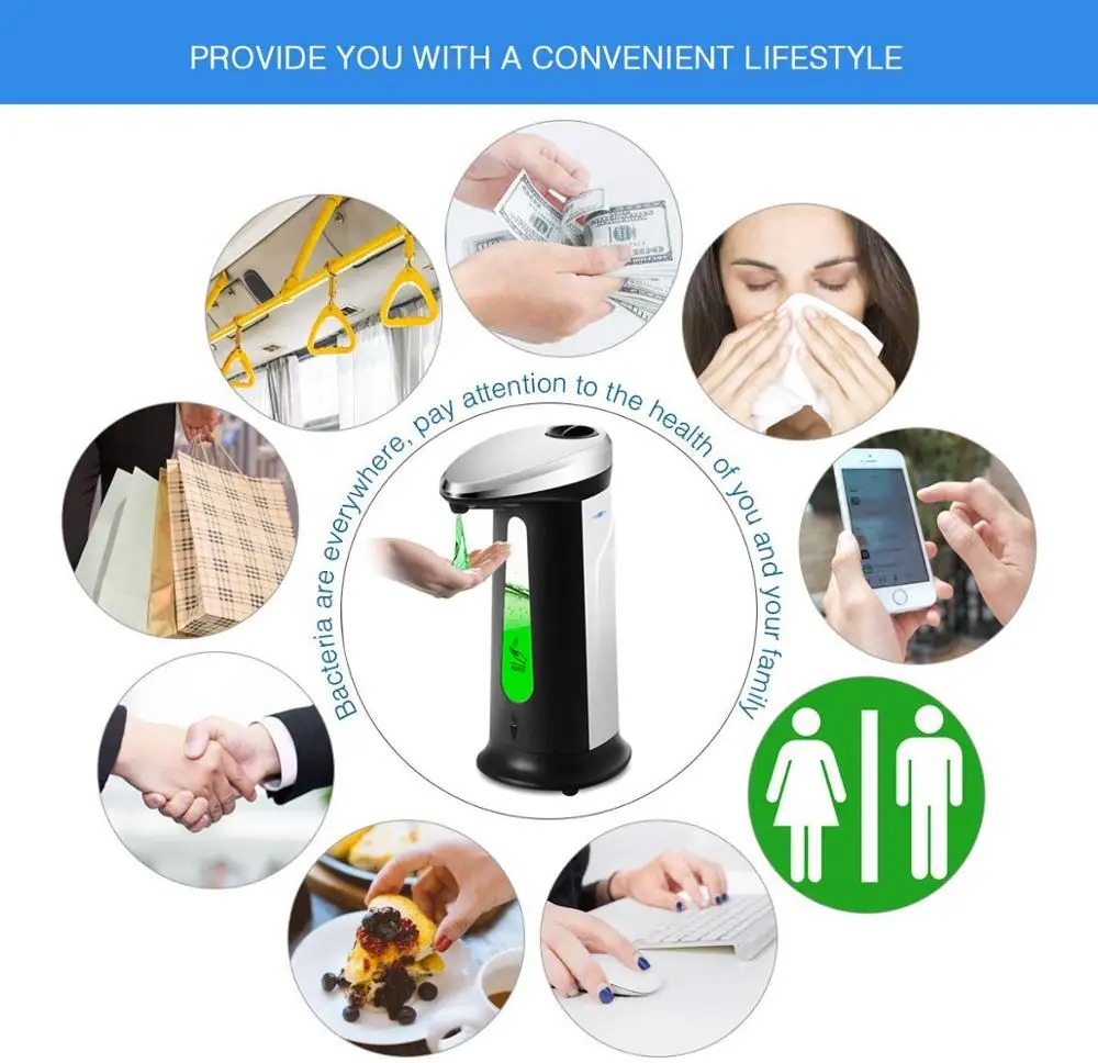 400ml Automatic Liquid Soap Di - Soap Making Machine At Home recension och pris