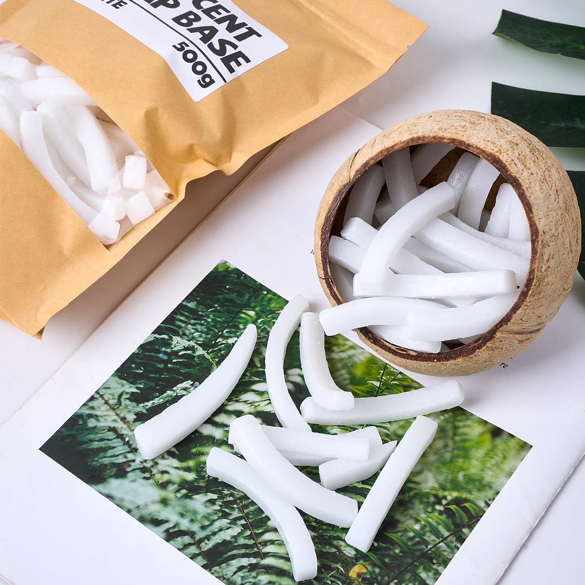 500g Transparent White Color S - Soap Making Base recension och pris