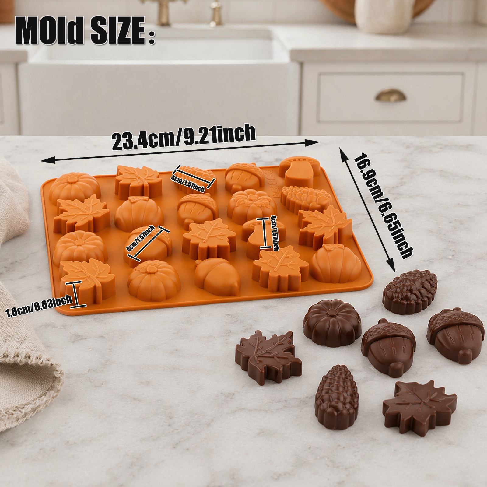 Harvest Silicone Baking Mold w - Soap Making Workshop recension och pris