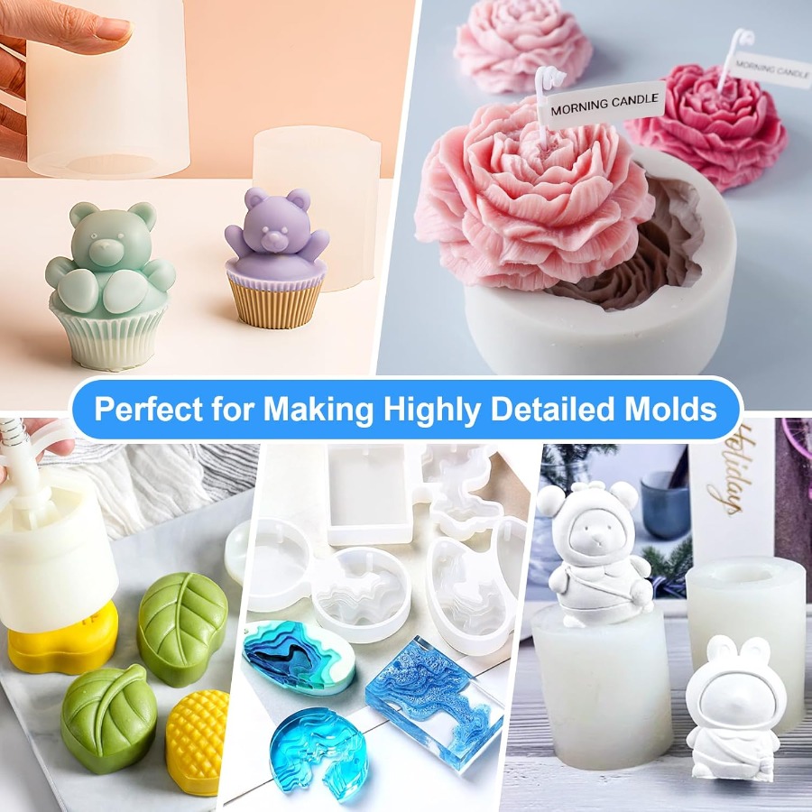 Silicone Mold Making Kit, 38.8 - Soap Making Workshop recension och pris