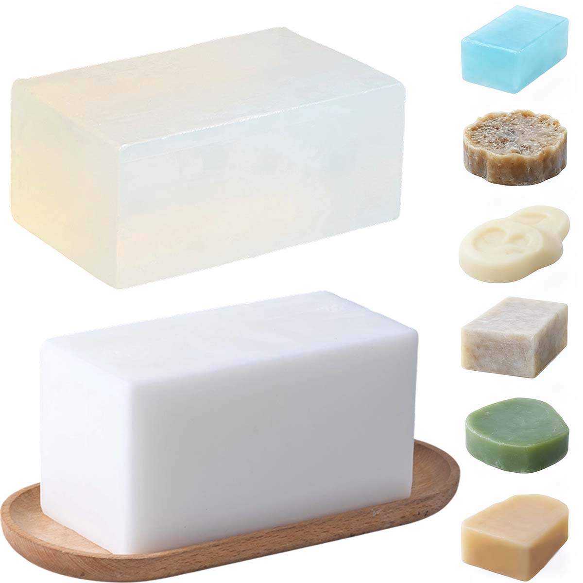 1000G Box Clear White Glycerin - Soap Making Base recension och pris