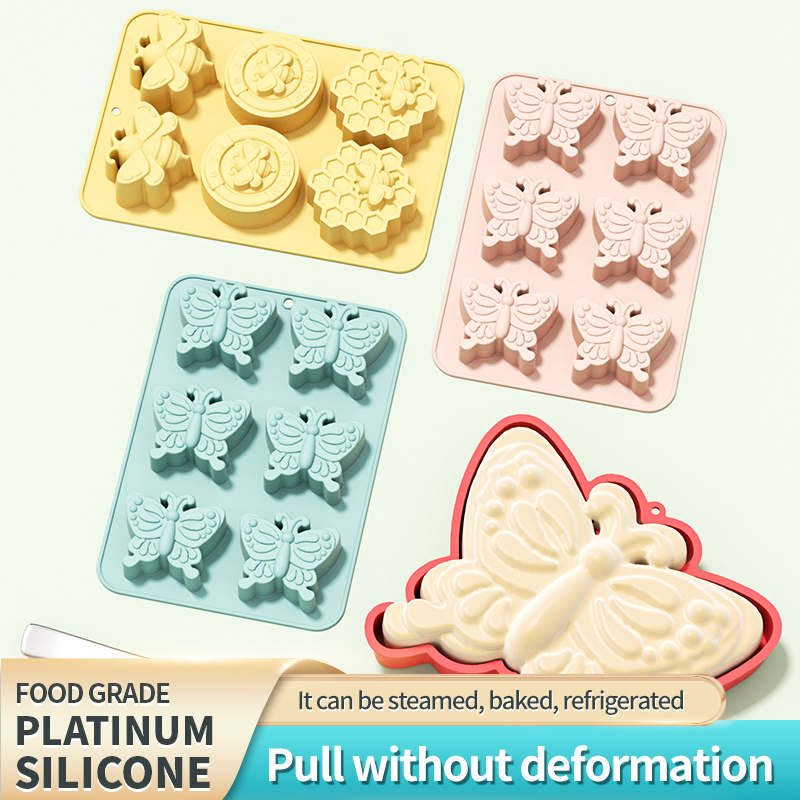 6 Hole 3D Insect Butterfly Sil - Soap Making Jug recension och pris