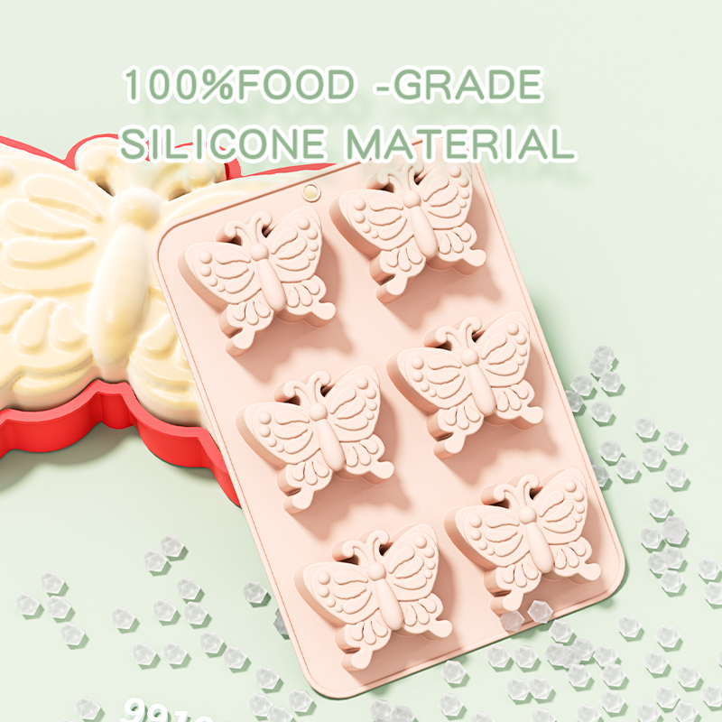 6 Hole 3D Insect Butterfly Sil - Soap Making Jug recension och pris